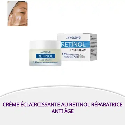 Crème Éclaircissante au Retinol réparatrice anti âge by@Outfy