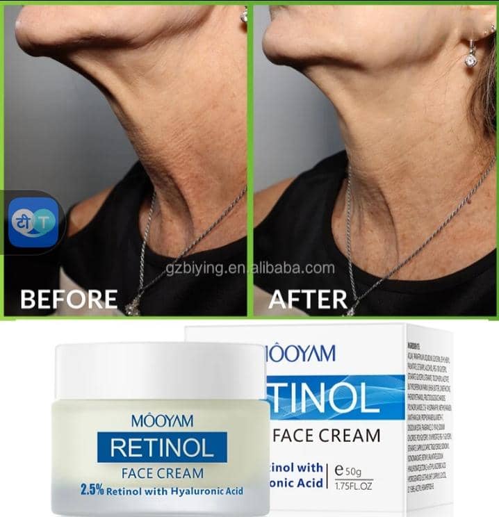 Crème anti tache, anti ride