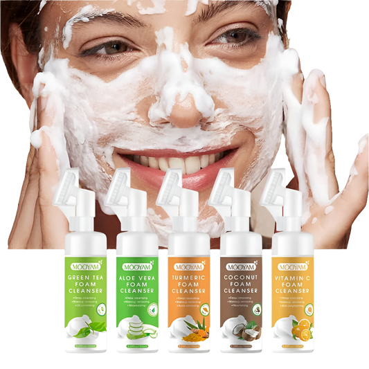  "Texture mousse nettoyante anti-acné"