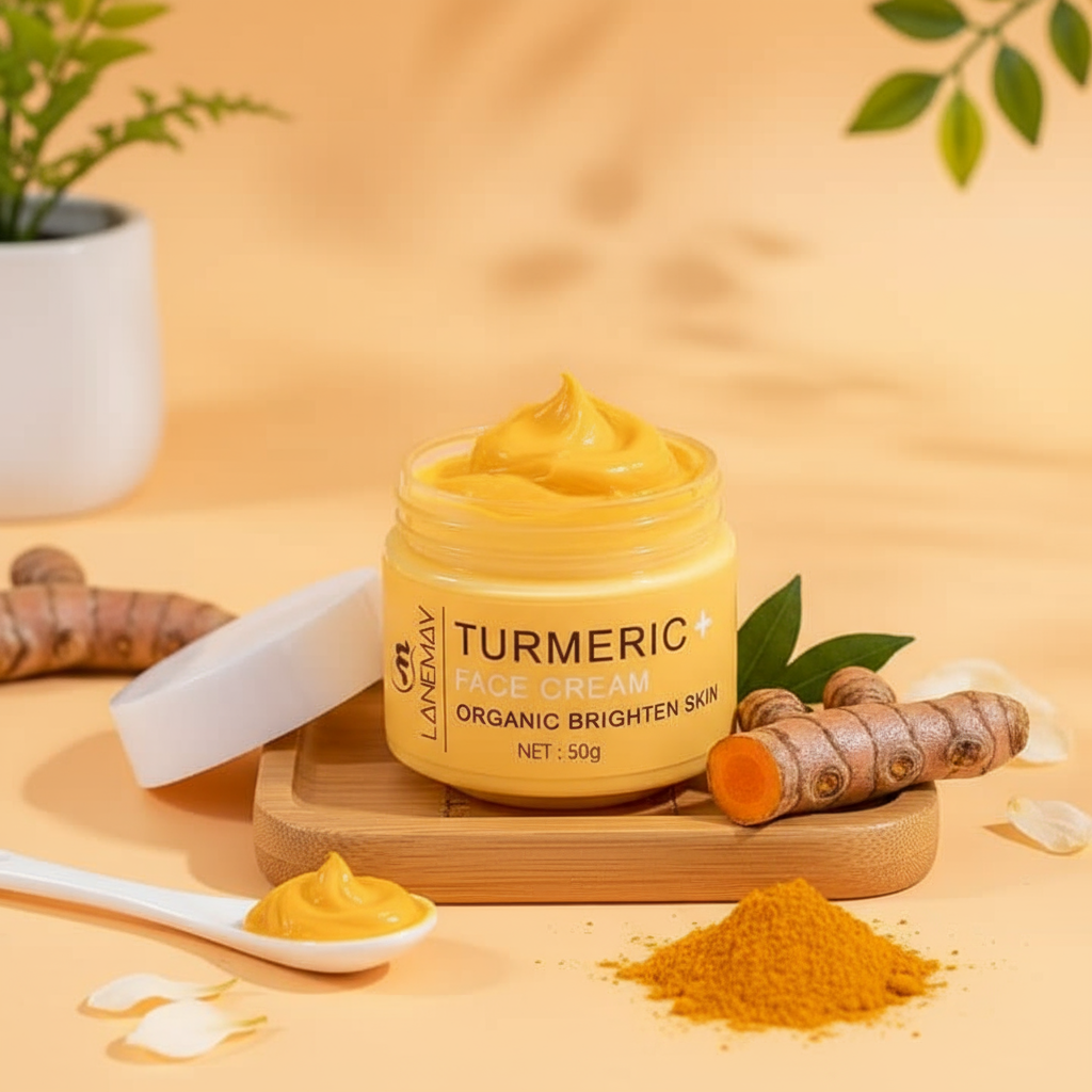 Crème Éclaircissante Curcuma - Pot Plastique