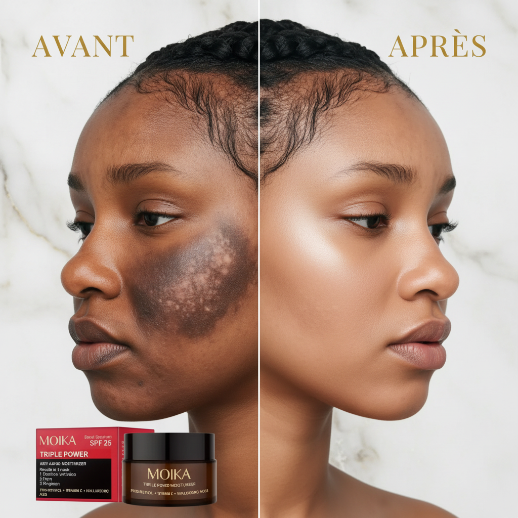 Image avant/après MOIKA professionnelle