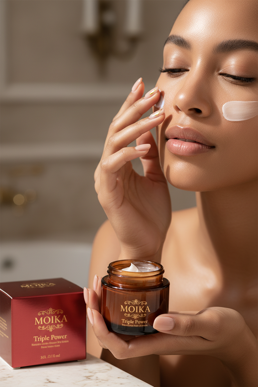 MOIKA Triple Power - Application visage