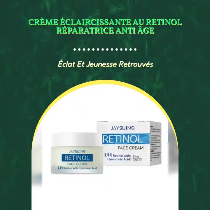 Cr&egrave;me &Eacute;claircissante au Retinol r&eacute;paratrice anti &acirc;ge by@Outfy