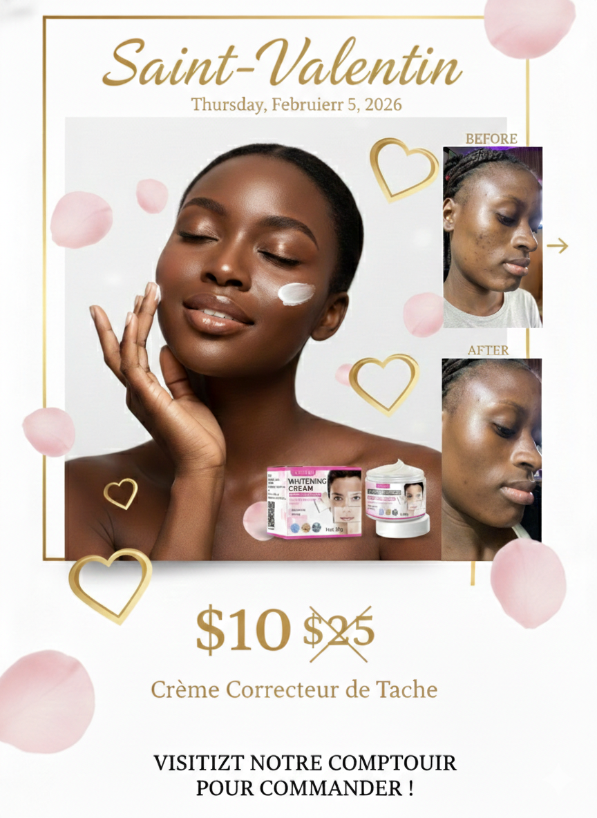 Creme correcteur de tache