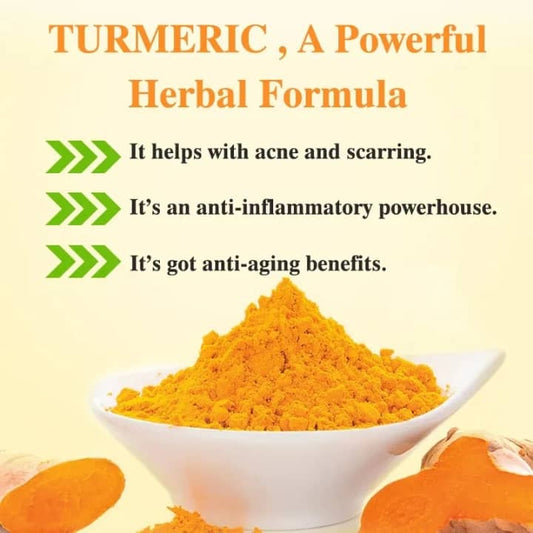 "Bienfaits curcuma Palo cosmétique anti-acné anti-inflammatoire anti-âge"
